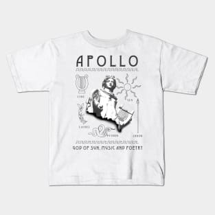 GOD APOLLO Kids T-Shirt